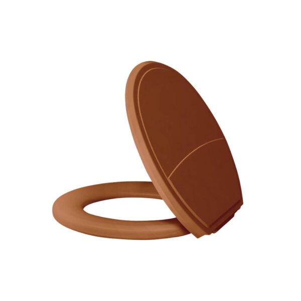 ASIENTO SANITARIO PLUS SLIM CARAMELO METASUL